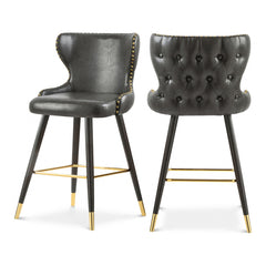 Hendrix Faux Leather Bar | Counter Stool