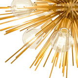Chandelier Boivin
Matte brass finish