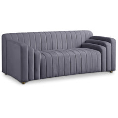 Naya Velvet Loveseat