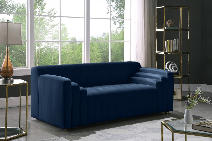 Naya Velvet Loveseat