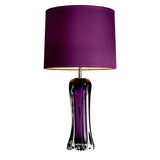 Table Lamp Castillo
Purple solid glass | french wiring