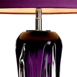 Table Lamp Castillo
Purple solid glass | french wiring