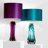 Table Lamp Castillo
Purple solid glass | french wiring