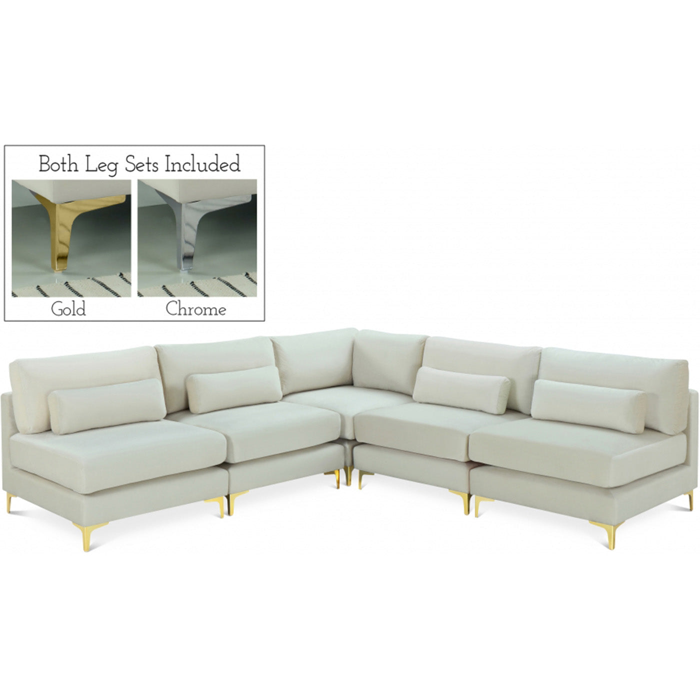 Julia Velvet Modular Sectional