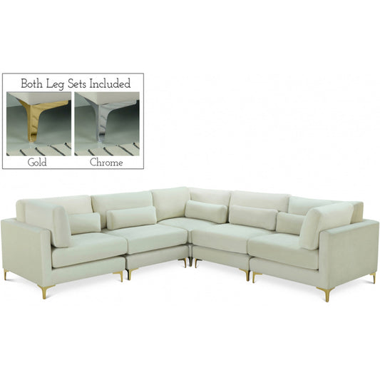 Julia Velvet Modular Sectional