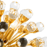 Chandelier Anto S
Gold finish | clear glass