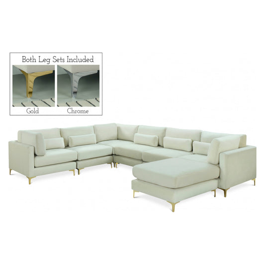 Julia Velvet Modular Reversible Sectional