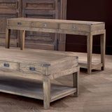 Console Table Military
Smoked oak | gunmetal finish
