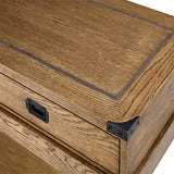 Console Table Military
Smoked oak | gunmetal finish