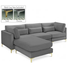 Julia Velvet Modular Reversible Sectional