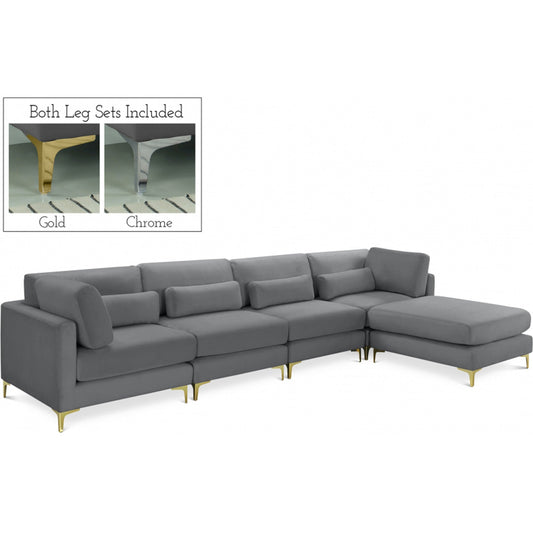 Julia Velvet Modular Reversible Sectional