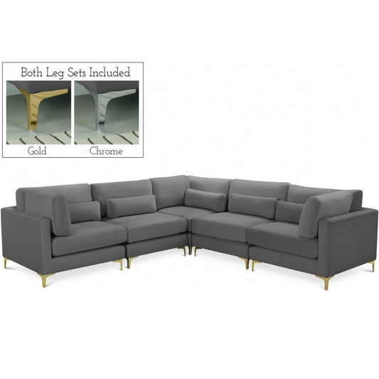 Julia Velvet Modular Sectional