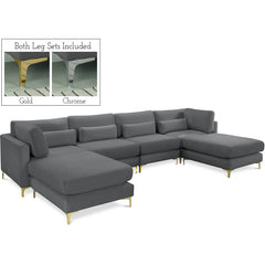 Julia Velvet Modular Reversible Sectional