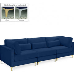 Julia Velvet Modular 108" Sofa