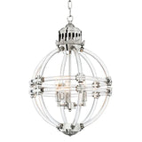 Chandelier Impero
Nickel finish | clear acrylic