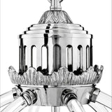 Chandelier Impero
Nickel finish | clear acrylic