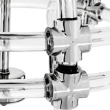 Chandelier Impero
Nickel finish | clear acrylic