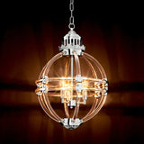 Chandelier Impero
Nickel finish | clear acrylic