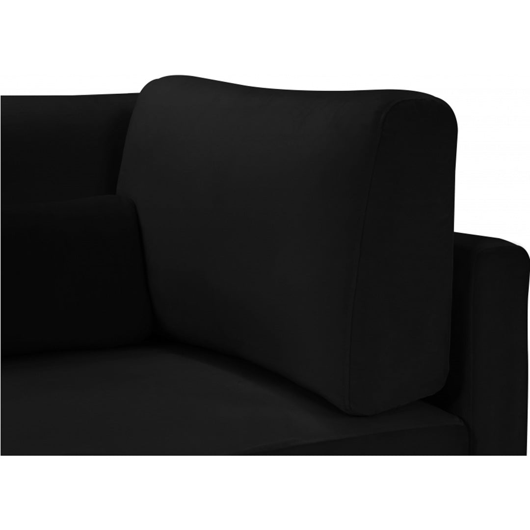 Julia Velvet Modular Armless Chair