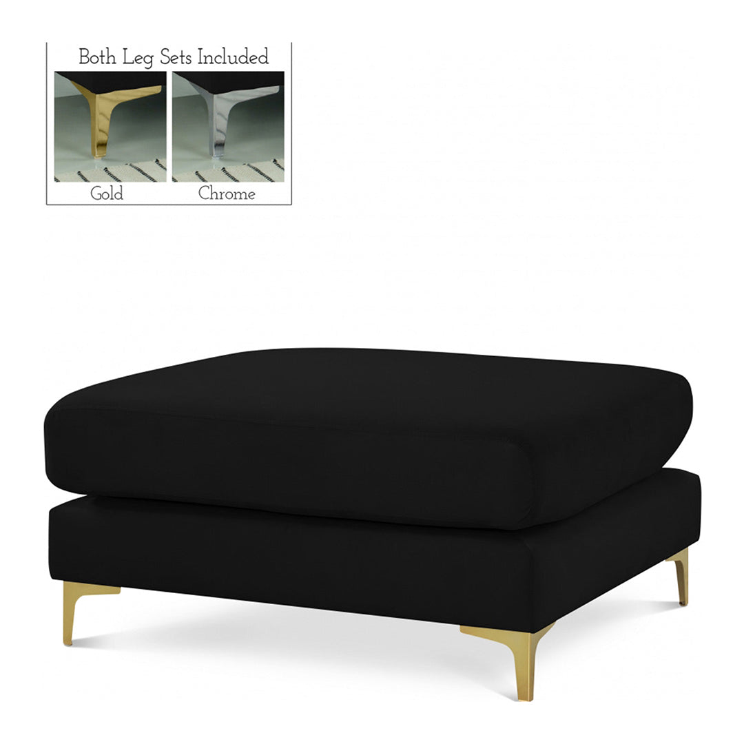 Julia Velvet Modular Ottoman