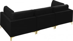 Julia Velvet Modular 108" Sofa