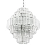 Chandelier Vittoria L
Clear glass | nickel finish