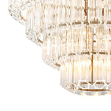 Chandelier Vittoria L
Clear glass | nickel finish