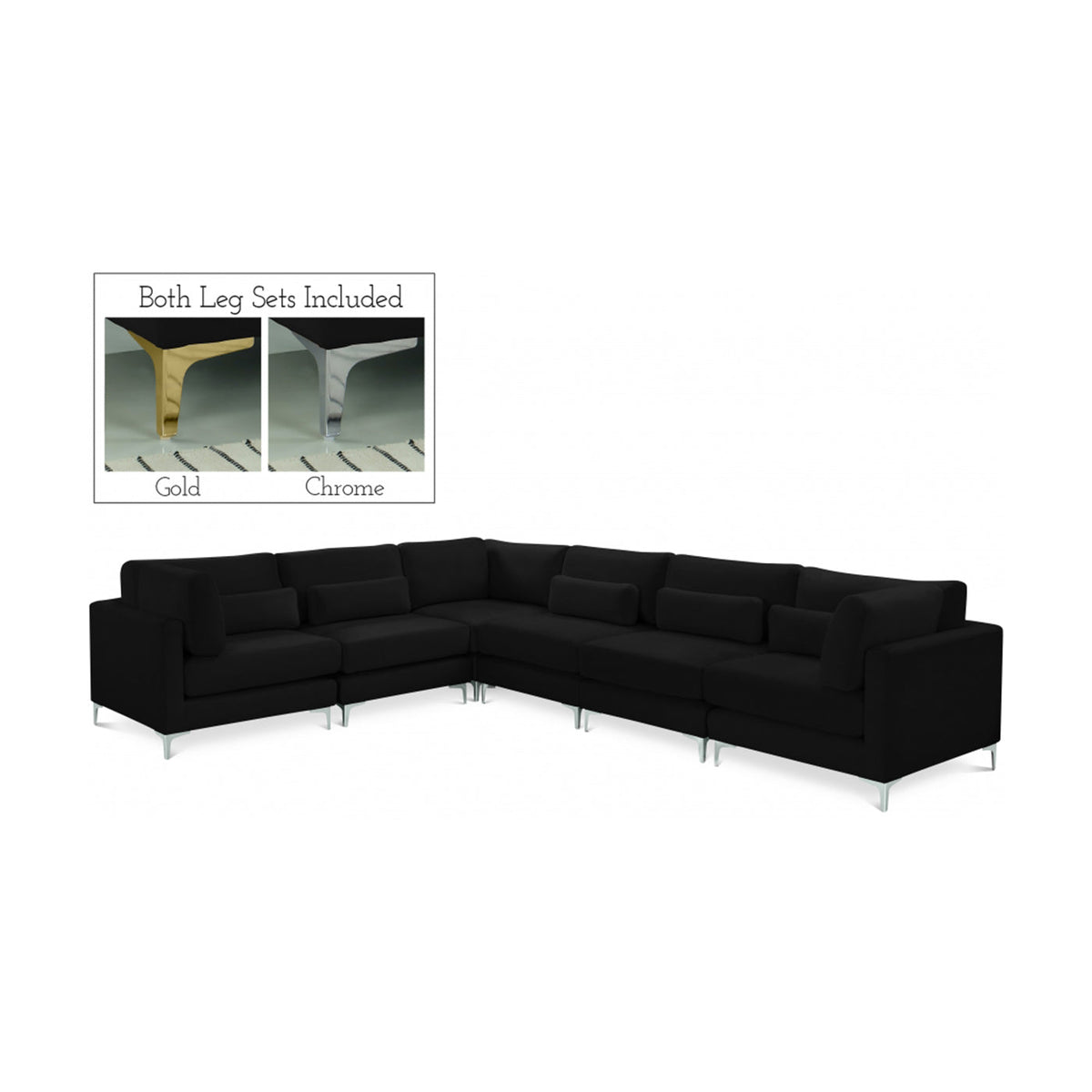 Julia Velvet Modular Sectional