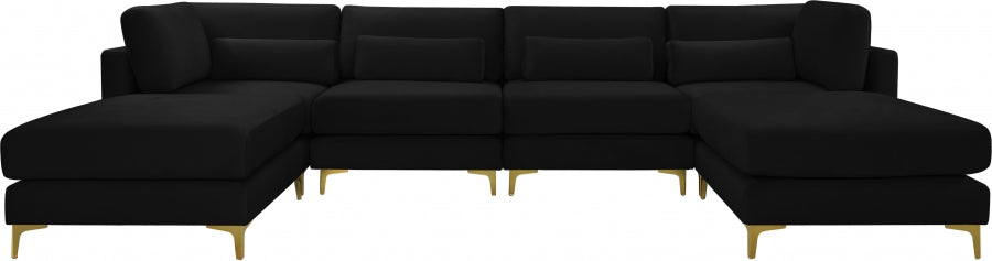 Julia Velvet Modular Reversible Sectional