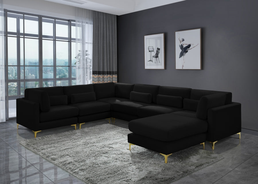 Julia Velvet Modular Reversible Sectional