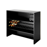 Bar Grimaldi
Gold finish | black glass