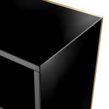 Bar Grimaldi
Gold finish | black glass