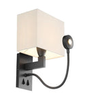 Wall Lamp Reading
Bronze finish | flexible LED reading light