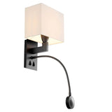 Wall Lamp Reading
Bronze finish | flexible LED reading light