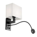 Wall Lamp Reading
Bronze finish | flexible LED reading light