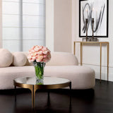 Console Table Henley S
Gold finish | bianco lilac marble