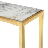 Console Table Henley S
Gold finish | bianco lilac marble