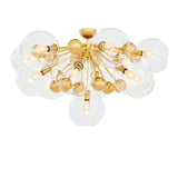 Ceiling Lamp Soleil
Gold finish | clear glass