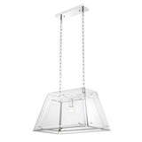 Chandelier Azure S
Nickel finish | bevelled clear glass
