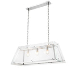 Chandelier Azure L
Nickel finish | bevelled clear glass