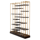 Cabinet Ward
Brushed brass finish | coffee oak veneer