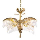 Chandelier Hildebrandt S
Vintage brass finish | crystal glass