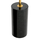 Floor Lamp Tempo
Antique brass finish | white glass | black marble base