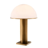 Table Lamp Berkley
Antique brass finish | white glass