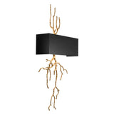 Wall Lamp Sorento
Antique brass finish | black metal shade