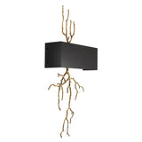 Wall Lamp Sorento
Antique brass finish | black metal shade