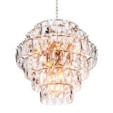 Chandelier Amazone L
Nickel finish | crystal glass