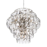 Chandelier Amazone L
Nickel finish | crystal glass