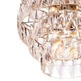 Chandelier Amazone L
Nickel finish | crystal glass