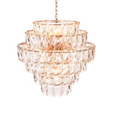 Chandelier Amazone L
Nickel finish | crystal glass